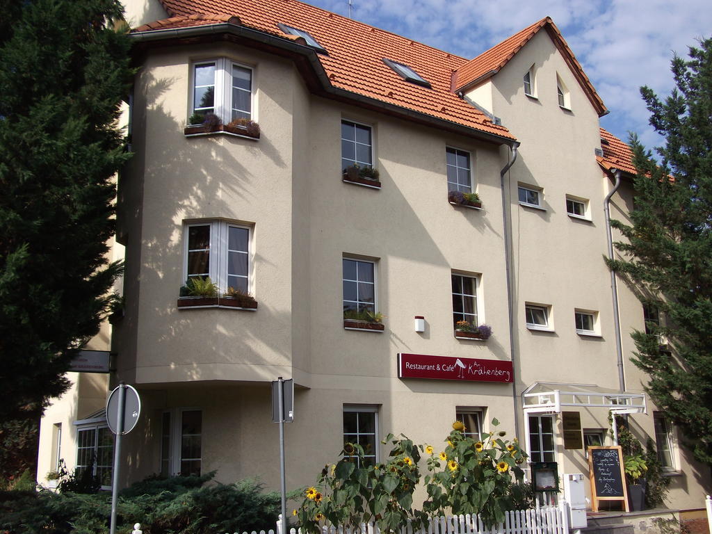 Pension & Cafe Am Kraehenberg Halle  Exterior foto