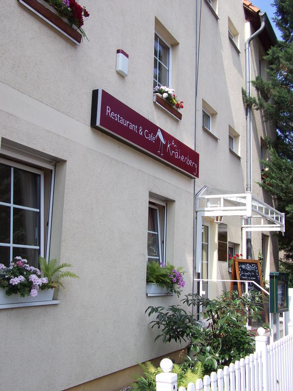 Pension & Cafe Am Kraehenberg Halle  Exterior foto